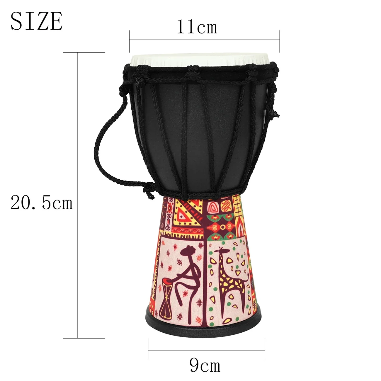 4-Inch African Drum Handmade T - đánh giá và giá Musical Instrument Djembe
