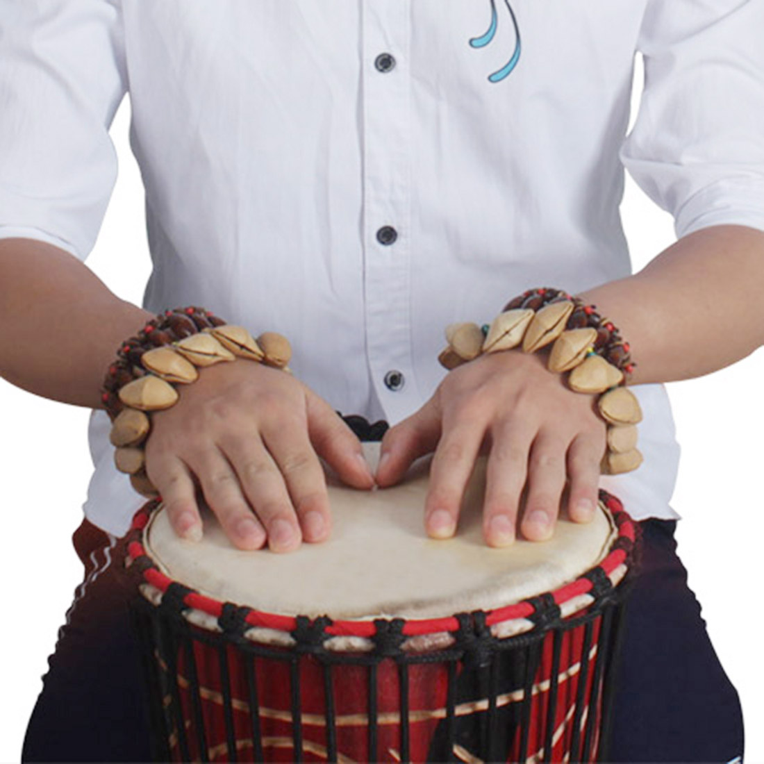 IRIN Nuts Shell Bracelet Handb - đánh giá và giá Musical Instrument Djembe