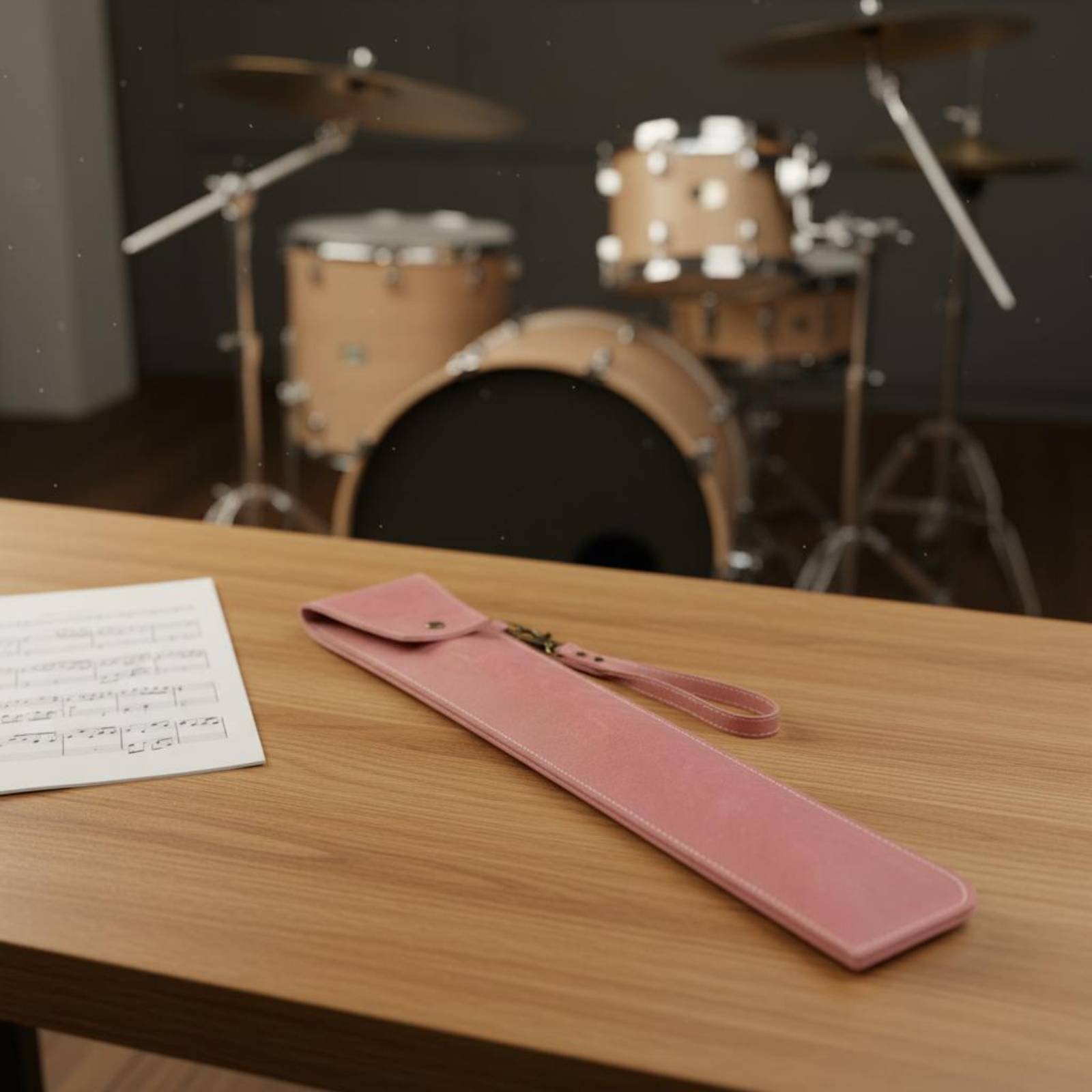 Leather Drumstick Bag Long-Las - đánh giá và giá Musical Instrument Long