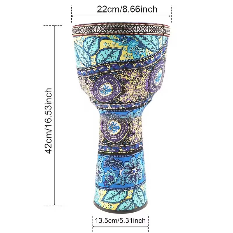 8.5 Inch African Drum Beginner - đánh giá và giá Musical Instrument Djembe