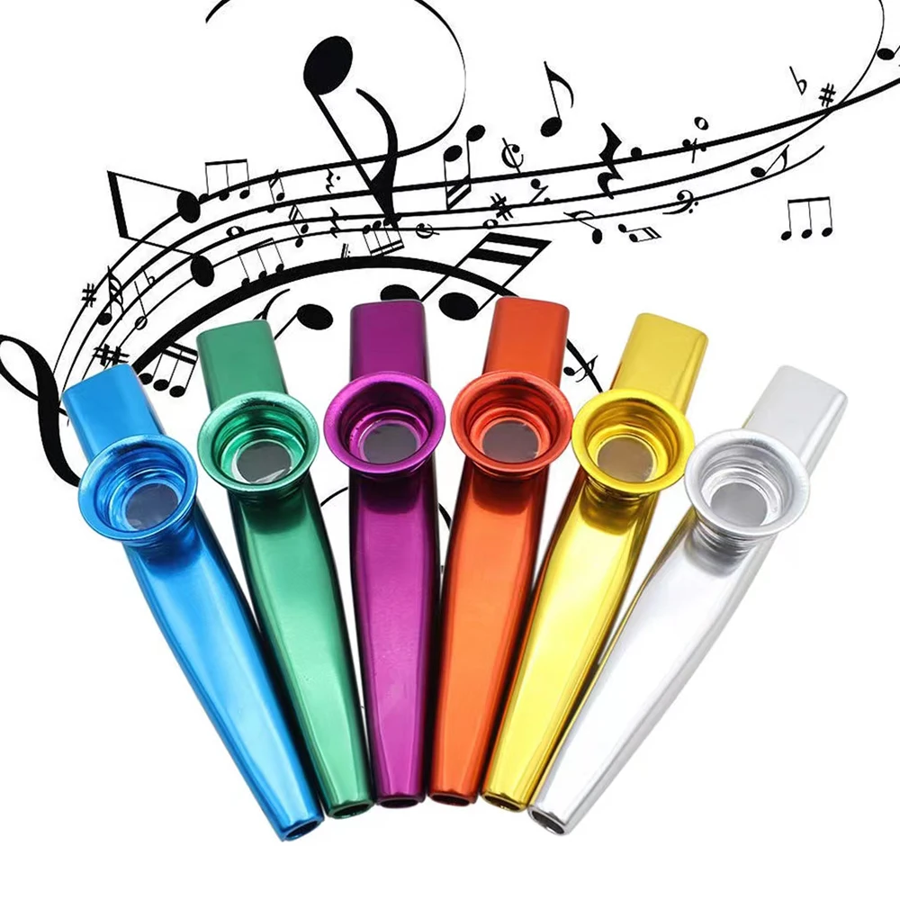 Colourful Kazoo Golden Metal K - đánh giá và giá Musical Instrument Flute