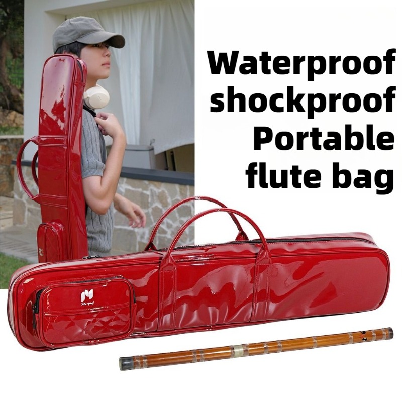 Lacquer Skin Bamboo Flute Bag  - đánh giá và giá Musical Instrument Flute