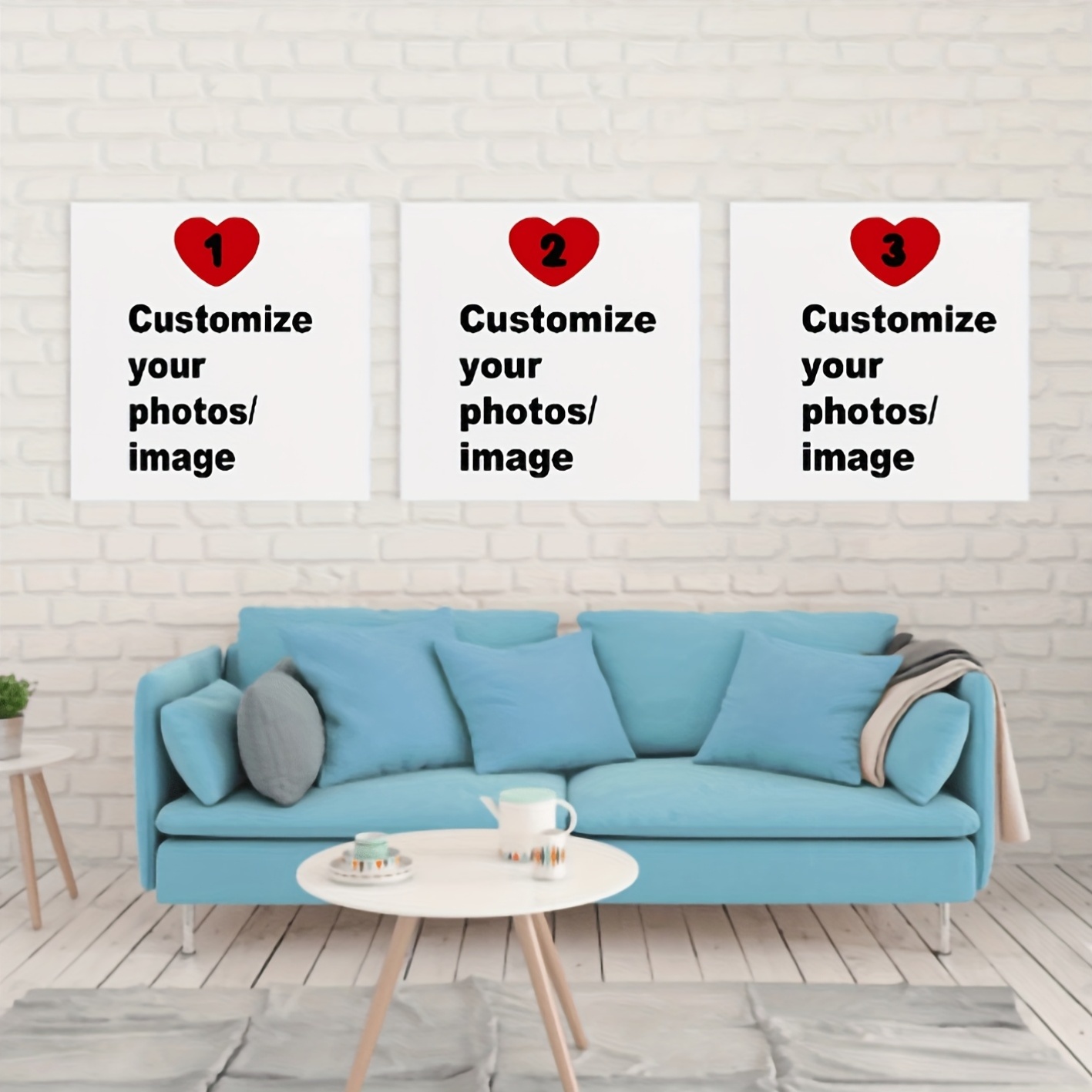 3pcs/set Custom Square Canvas  - đánh giá và giá Musical Instrument Painting