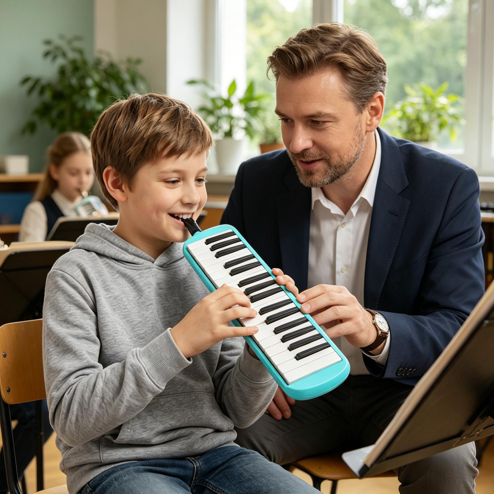 32 Keys Melodica 32-Key Beginn - đánh giá và giá Musical Instrument Long