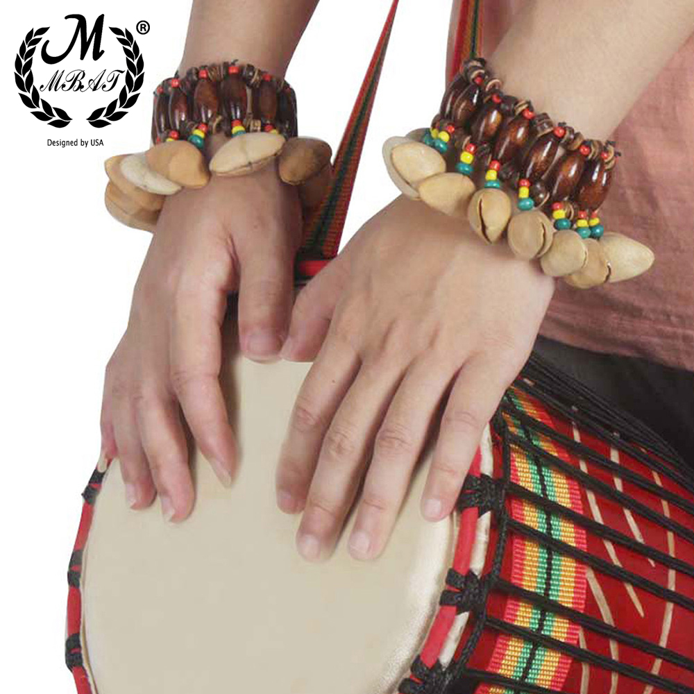 M MBAT Handmade HẠT Vỏ Vòng Ta - đánh giá và giá Musical Instrument Djembe